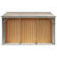 Polypropylène en acier galvanisé brun clair Vidaxl-122037018-113034735