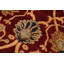 Tapis oriental rouge en laine noué à la main 9 pi x 12 pi Baeten