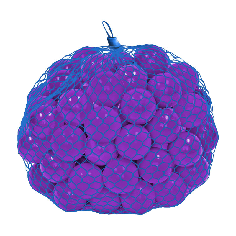 Boules de trampoline en plastique Machrus Upper Bounce Crush Proof, Mauve, 500