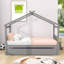 Lit simple en bois avec lit gigogne simple et pieds robustes-1301286395-1301286392