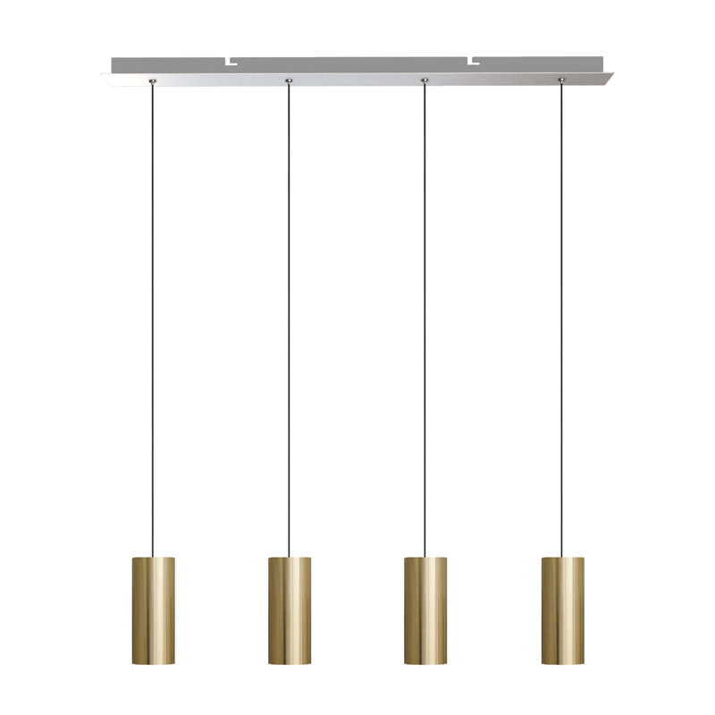 Bludovice 4 - Light Kitchen Island Pendant, Brass