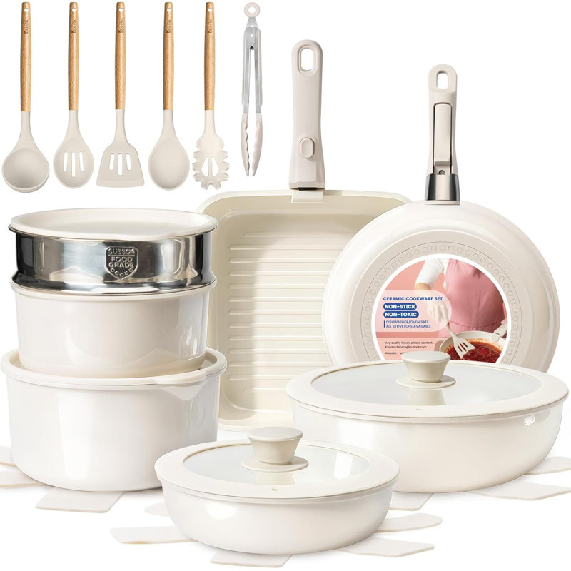 batterie de cuisine de 15 pièces