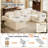 L-Shaped Modular Sectional Couch, Cloud U-Shaped Sectional Sofa with Wide Armrest-939650526