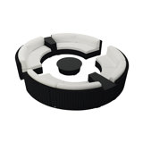Urbana Outdoor 7 - Piece Conversation Set