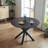 Pedestal Dining Table - 42" Mdf Round Table, Multi-use As Coffee/end Table For Kitchen-654833242-654833236