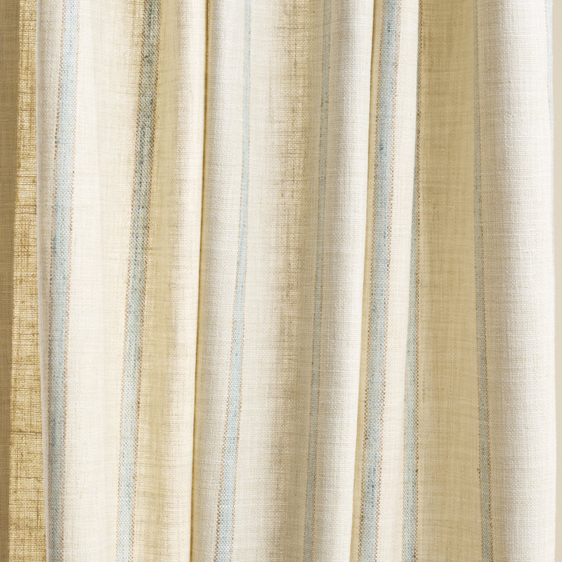 Lane Window Panels, Light Beige/Light Blue