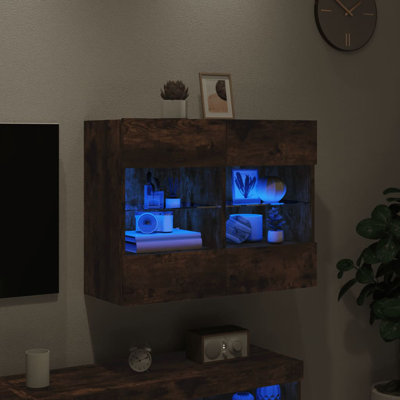 Unfinished TV Stand for TVs up to 28" with Fireplace Included