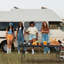 Table pliante 6 pi, table en plastique portative pour le camping, pique-nique, fêtes, table pliable à charge élevée
