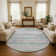 Premium Machine Washable Slesnick AMF1665 Stripes Rug