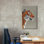 Toile épique Graffiti «Tiger Mood» par Bebe Keith, 26 po x 40 po