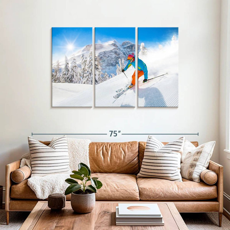 Sirci neige, ski de montagne, H 36 po x l 57 po