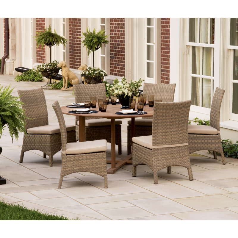 Murrow Outdoor Dining Set with Cushions