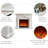 Solid Wood Electric Fireplace-681618339-681618340