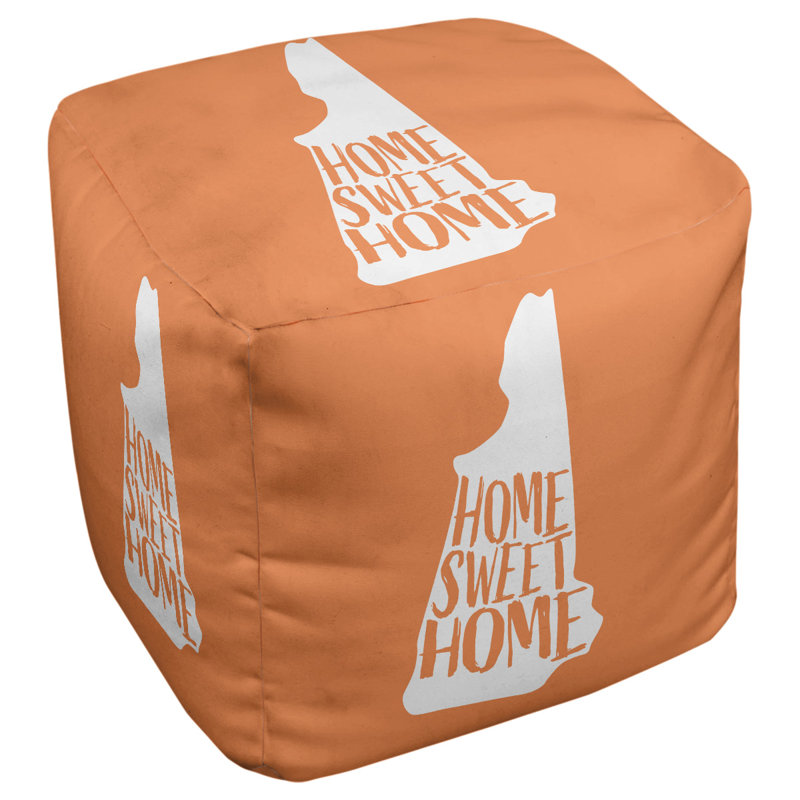 Repose-pieds à cubes new hampshire the home, Orange