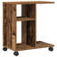 Engineered Wood Compact Lightweight Side Table-2054396032