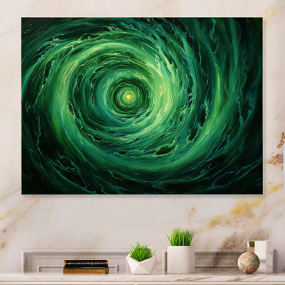 Clatie - Abstract Spirals Metal Wall Art Prints