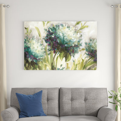 Champ d'hortensias