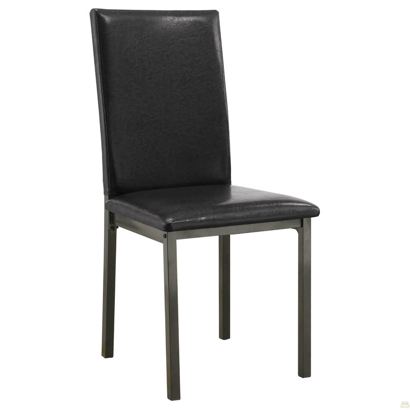 Chaise d'appoint rembourrée (ensemble de 2)