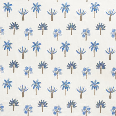 Tissu brodé Palmetto Beach