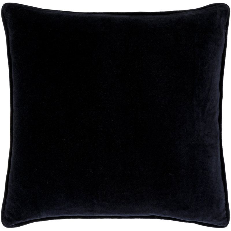Thurman Geometric Cotton Throw Pillow, Pillow Cover Only - No Insert, Purple, 22" x 22"