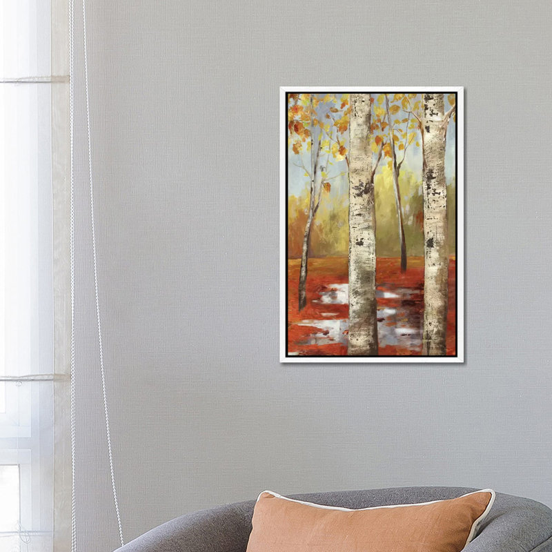 The Passage I by Allison Pearce - Painting on Canvas, 66.04 cm H x 45.72 cm W, White Framed Canvas