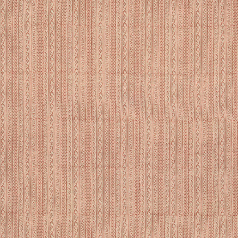 Coromandel Small Prints Cherbury 100% Linen Fabric, Red