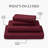 Ultra Soft Bamboo Sheet Set - 4 Pc Set - Wrinkle Resistant - Cooling Sheets with Deep Pockets-78635144-78635163