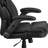 Extreme Comfort High Back Black Swivel with Flip-Up Arms Ergonomic Executive Chair