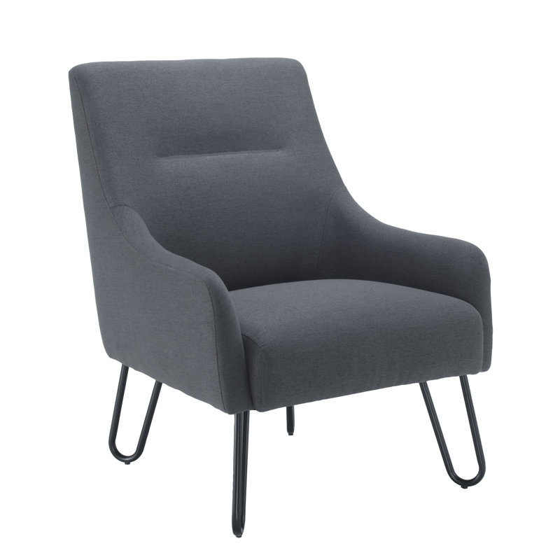 Foerer Reception Chair, Grey