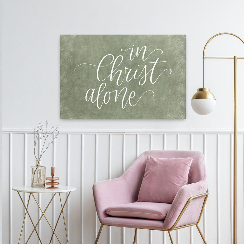In Christ Alone, art contemporain abstrait, H 24 po x l 36 po