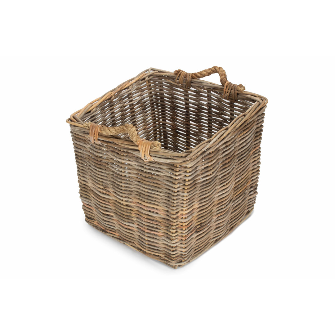 Holzkorb Angie aus Rattan