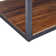 Claremont Rustic Solid Wood Metal Coffee Table And End Tables