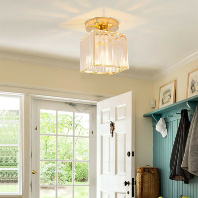 Lustre moderne en cristal