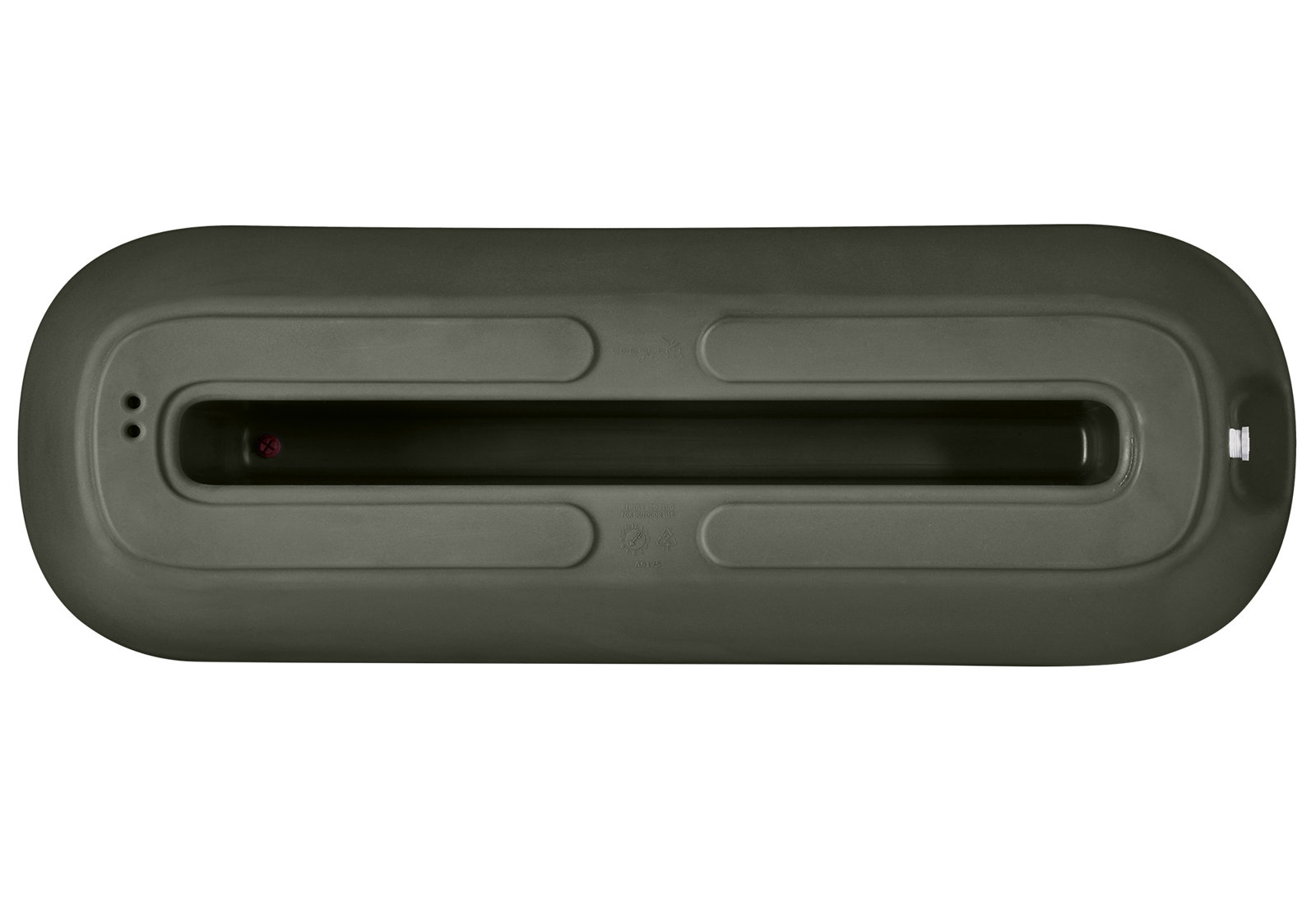 Mod Planter Box, Olive, 40" x 14" x 30"H - Privacy Planter Wall