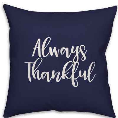  Housse de coussin Always Thankful