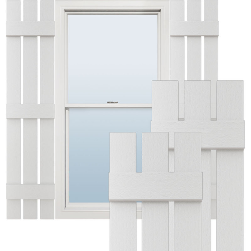 Volets Lifetime, Vert minuit, H 67 po x 12 po x P 1 po