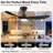 42" Mordern Ceiling Fan with Light & Remote, High-Airflow Reversible DC Motor, 3-Color Memory LED, Black Ceiling Fan for Farmhouse Transitional Bedroom Small Rooms Home Offices-1536373064-1536373066