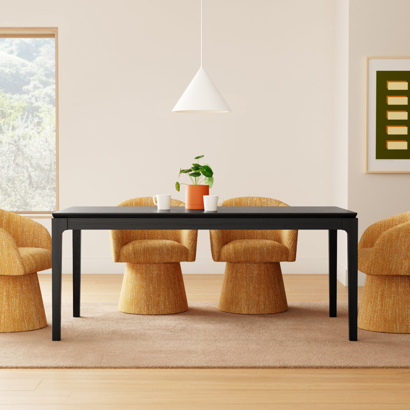 Rise Dining Table, Black