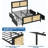 King Rattan Accent Storage Bed, Easy Assembly Space Saving-2138489617-2138489621