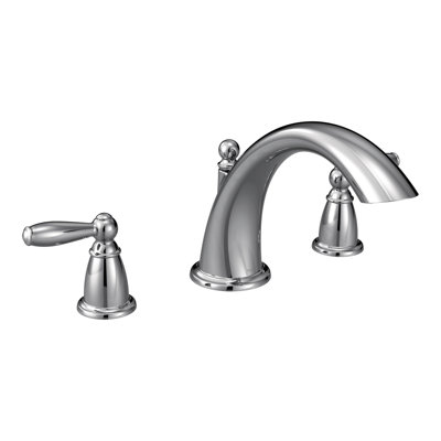 Garniture de robinet de baignoire romaine à deux poignées Moen Brantford