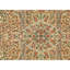 Tapis rectangulaire en laine noué à la main