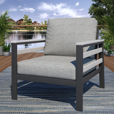 Chaise de patio avec coussins Sunbrella® Townsend