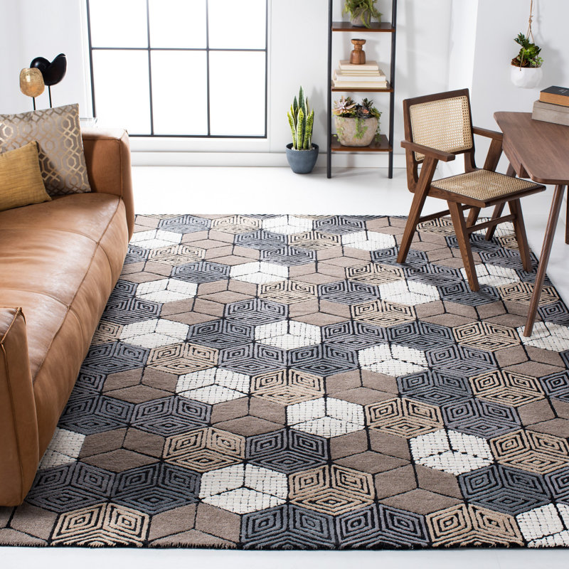 Tapis en laine touffeté à la main Fifth Avenue, Rectangle 6 pi x 9 pi