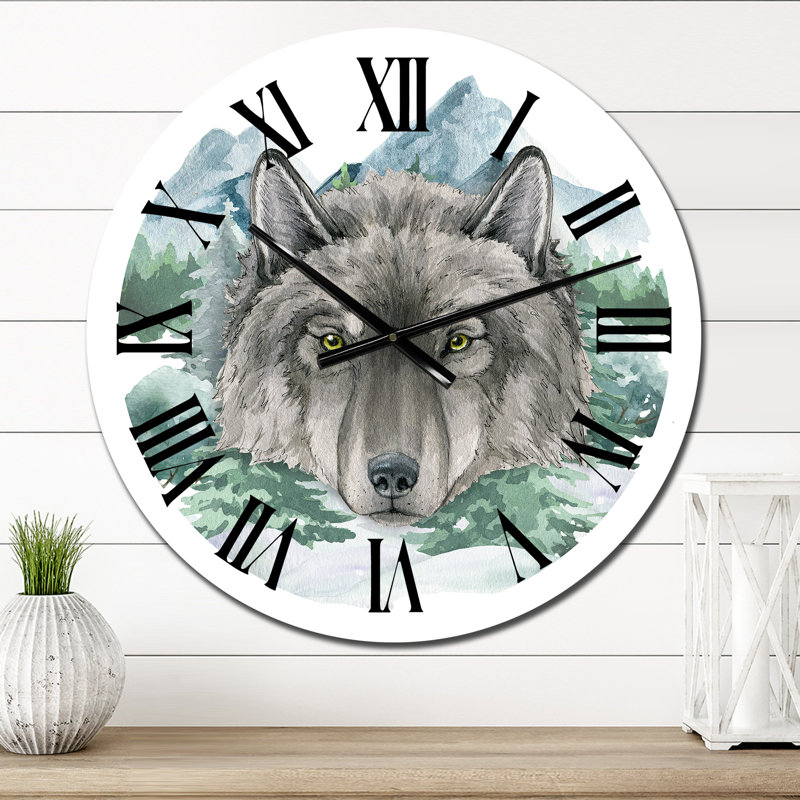 Horloge murale surdimensionnée, Moyen