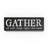 Keishawna 'Gather' Textual Art on Wrapped Canvas-25331488