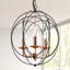 Mcgowan 3 - Light Black/Copper Sphere Pendant