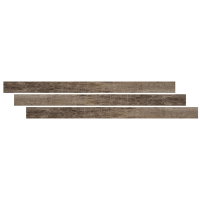 Reclaimed Pecan 0.26 in. T x 94 in. L x 1.77 in. W Luxury Vinyl Flooring Trim End Cap
