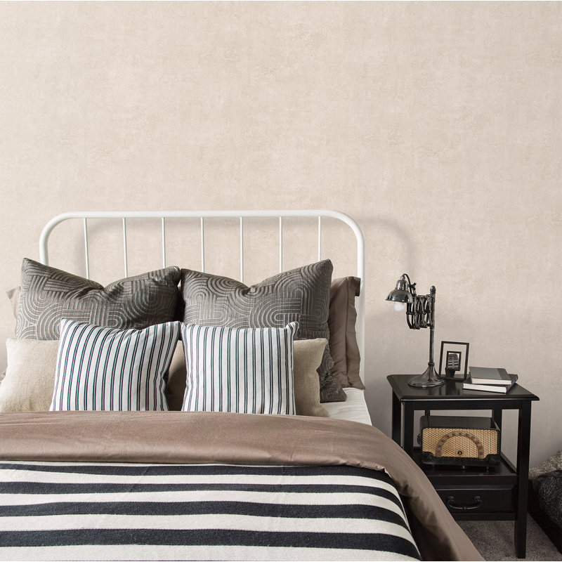 10m x 53cm Matte Wallpaper Roll, Beige