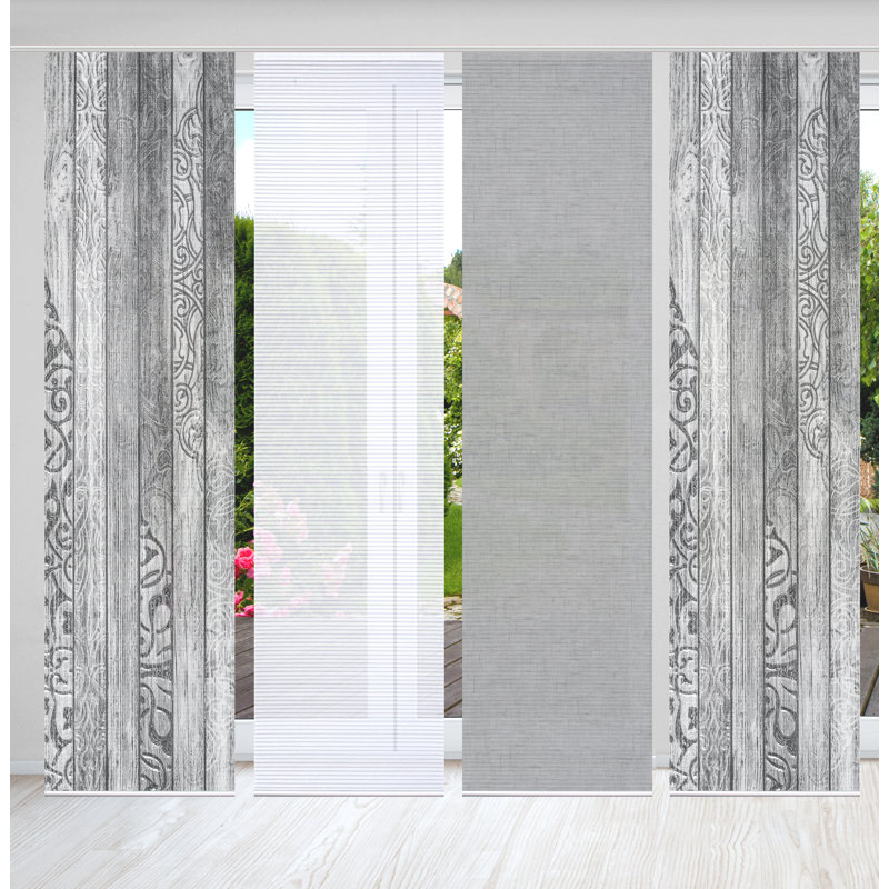 Semi Sheer Sliding Panel