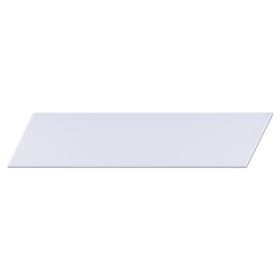 Carreau de porcelaine mate pour plancher et mur 3,14 po x 15,74 po Kenzo Chevron